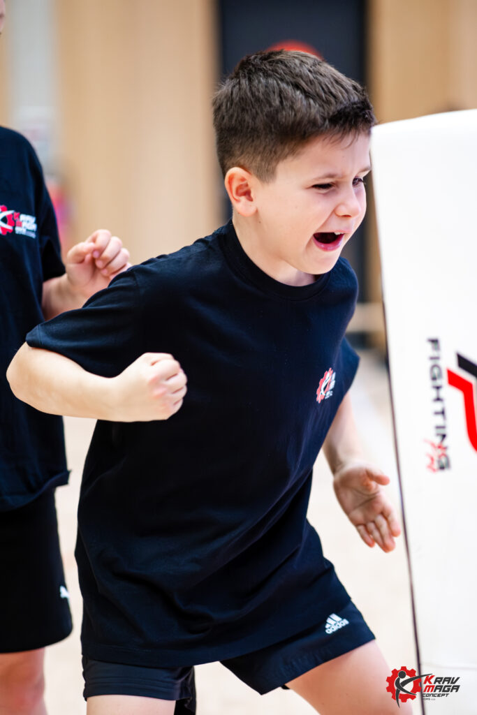 krav maga enfant frappe