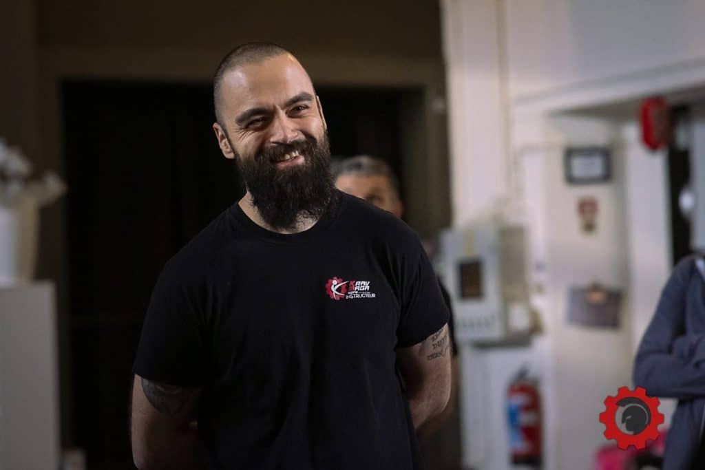 reduan collee, coach sportif krav maga mons ottignies - self défense - cours privé cours collectifs