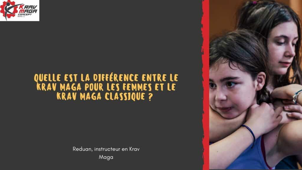 Krav Maga pour les femmes vs Krav Maga : Quels différence ? 