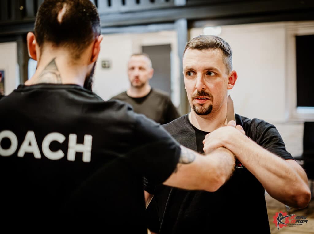 Damien l'instructeur de Krav Maga à Ath 