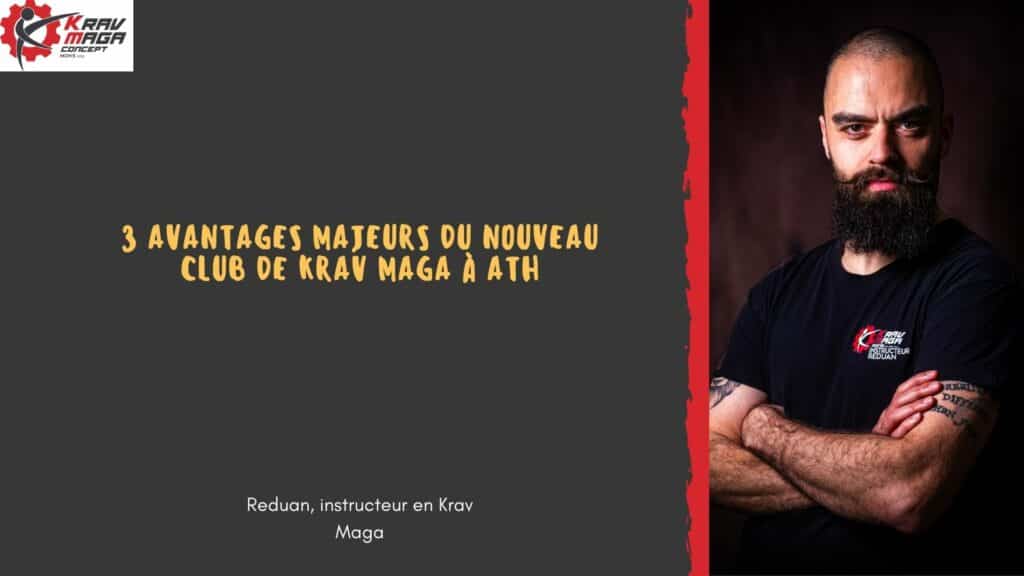 3 avantages majeurs du nouveau club de Krav Maga à Ath