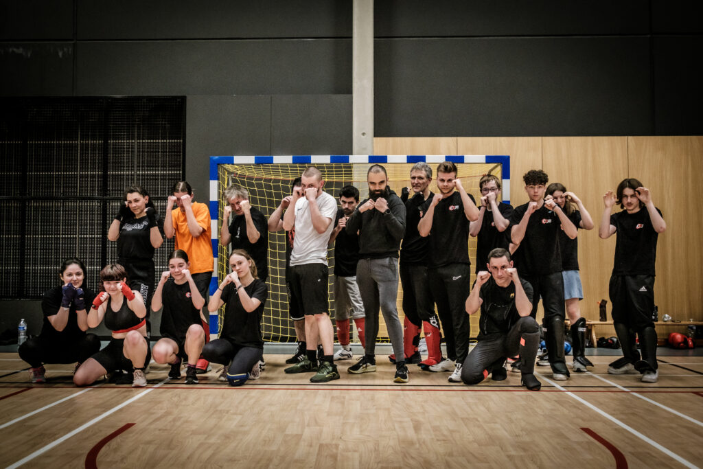 le groupe de krav maga de mons