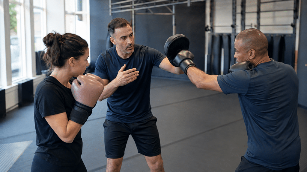 krav maga partenaire motivation 